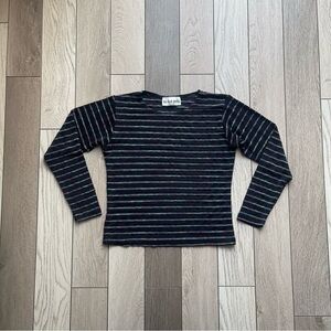 Colorful Striped Long Sleeve Top